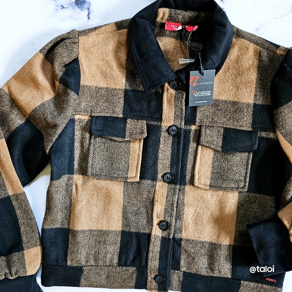 NWT n:Philanthropy Renzo Jacket in Plaid Multi - Picture 5 of 16